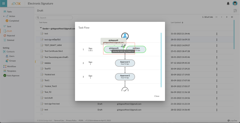 Show verified on the workflow.